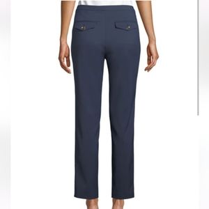 Badgley Mischka Classic Navy Skinny Pants